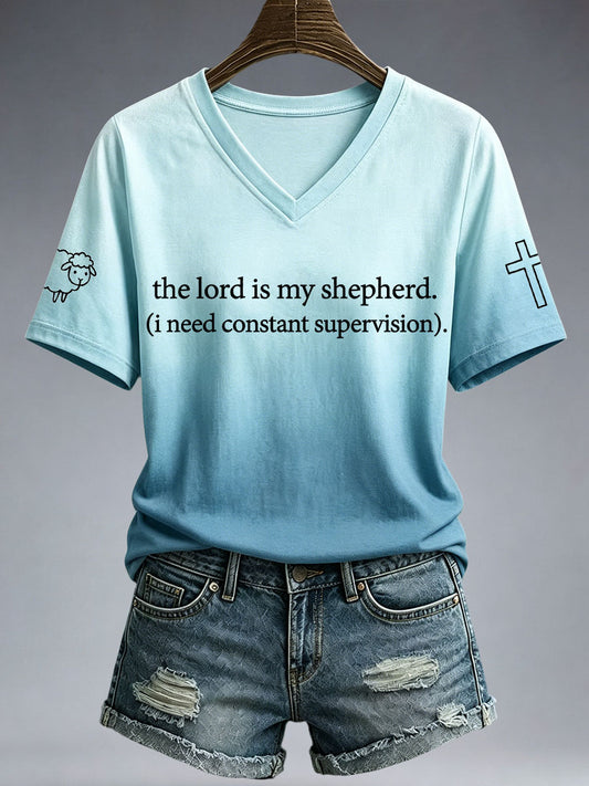 Women's The Lord Is My Shepherd shirt