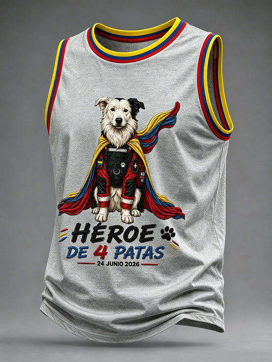 Men's Venezuela Hero Dog Tsunami Patriotic Dog Lover vests
