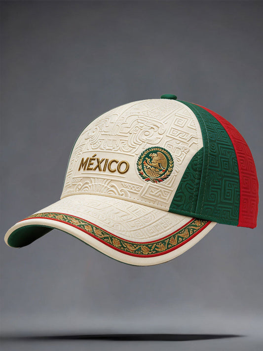 Unisex Mexico Football Lover Art Printed Hat