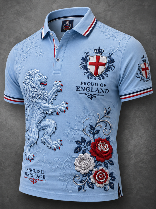 Men's England Printed polo shirt