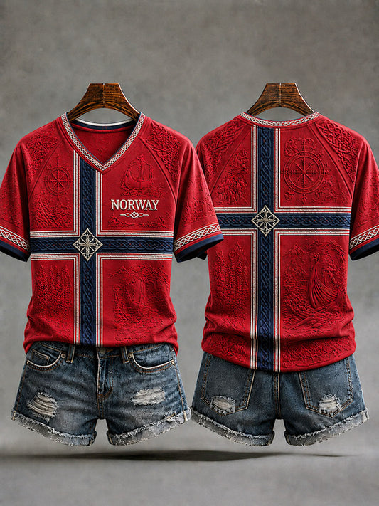 Women's Norwegian Viking Spirit Casual T-Shirt