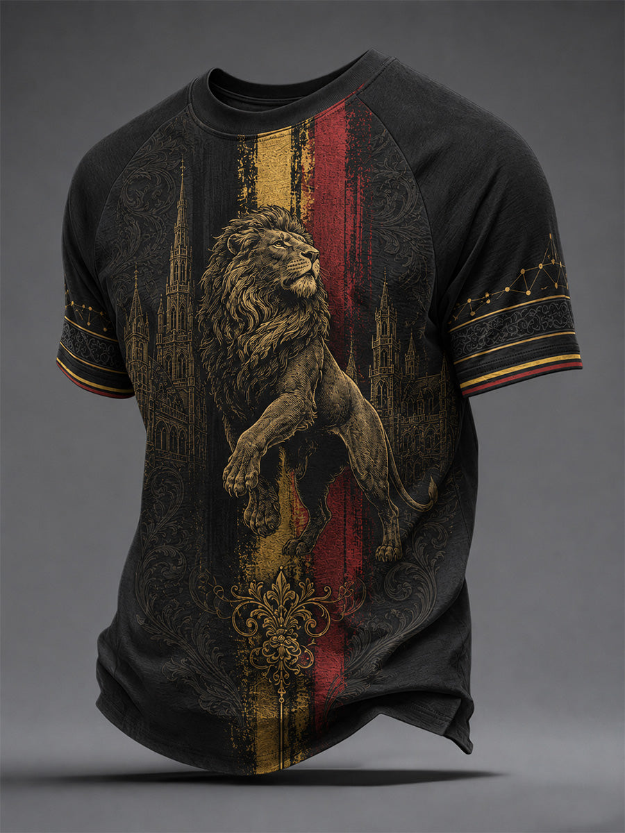 Men's Belgium Print Casual Tee