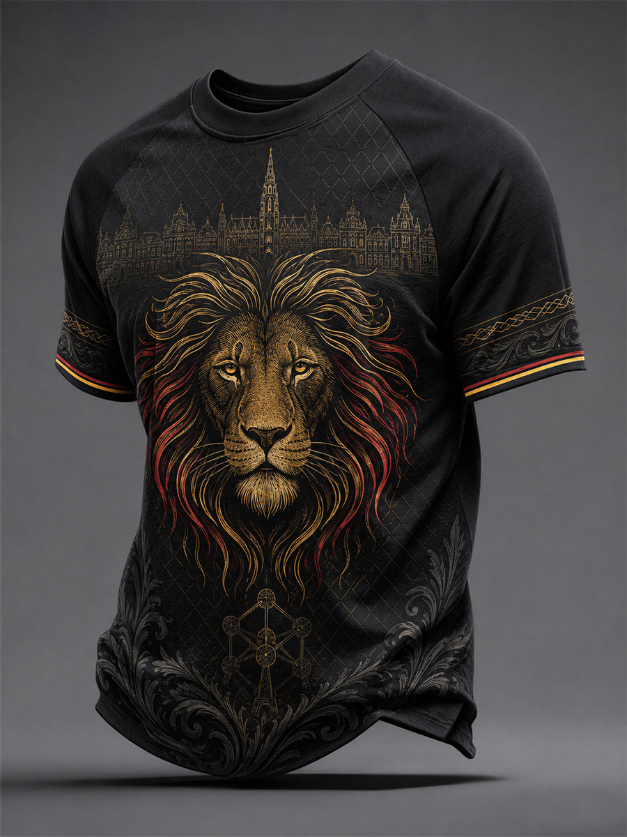 Men's Belgium Print Casual Tee