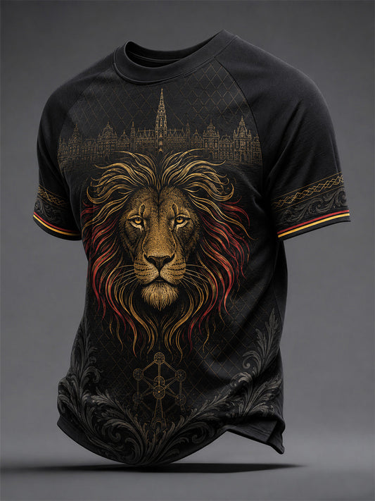 Men's Belgium Print Casual Tee