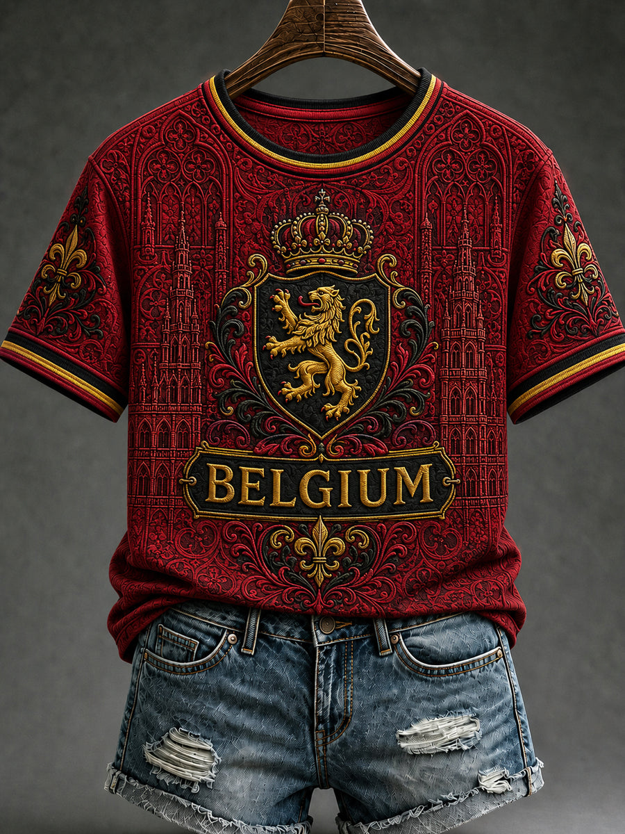 Women's Belgium Lover Short Sleeve T-shirt