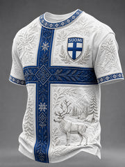 Men's Finland Lover Short Sleeve T-shirt