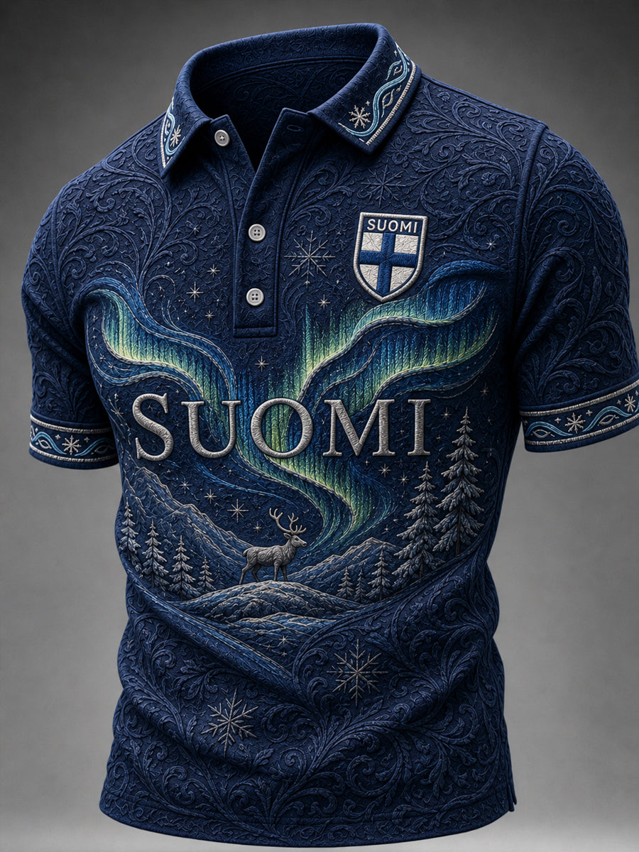 Men's Finland Lover Short Sleeve Top