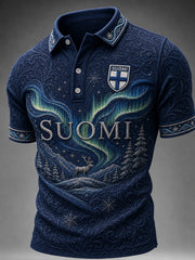 Men's Finland Lover Short Sleeve Top