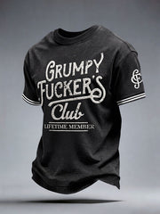 Men's Grumpy Fucker's Club T-shirt