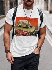 Men's 1947-2026 Memorial Vintage Dinosaur Graphic T-shirt