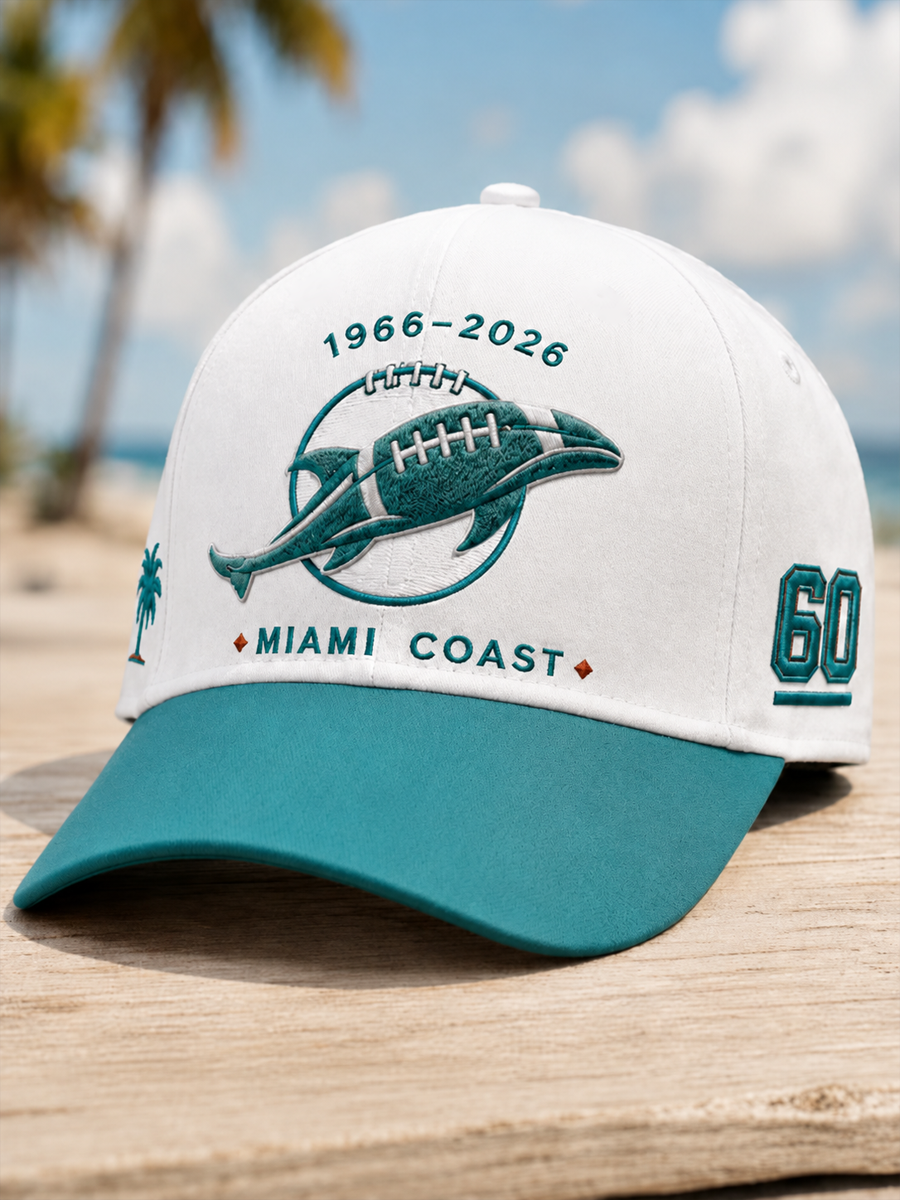 Unisex Rugby Fan Miami 60 Printed Hat