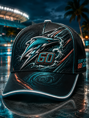 Unisex Rugby Fan Miami 60 Printed Hat
