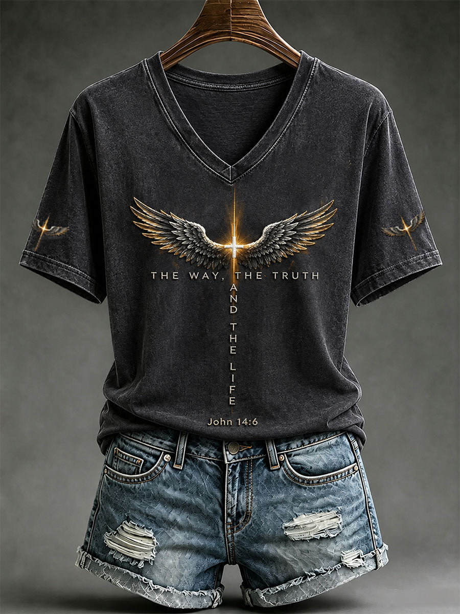 Women's The Way The Truth And The Life Short-sleeved T-shirt