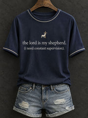 Women's The Lord Is My Shepherd  T-shirt