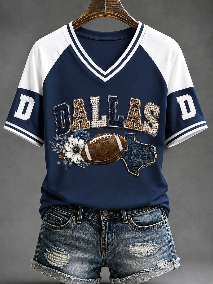 Women's Football Gameday Sporty Short-Sleeve T-Shirt