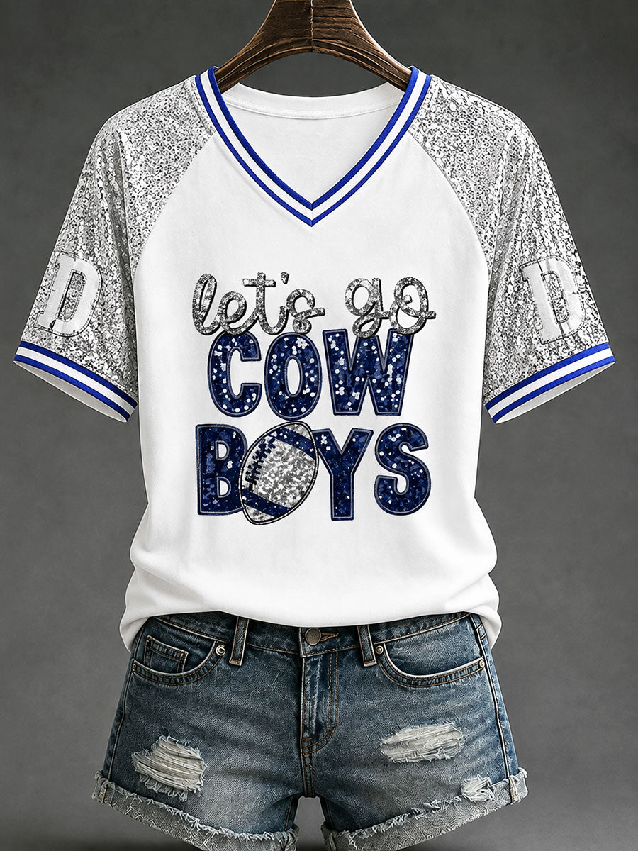 Women's Football Gameday Sporty Short-Sleeve T-Shirt