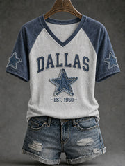 Women's Game Day Football Casual T-Shirt