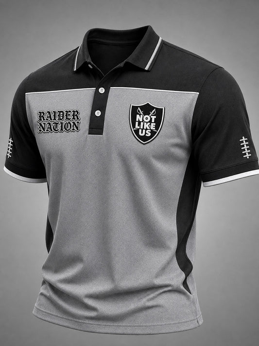 Men's Las Vegas Football Fan Print Shirt