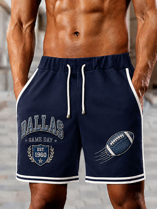 Men's Game Day Football Casual Shorts