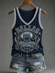 Women's Game Day Football Casual Vests