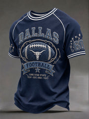 Men's Game Day Football Casual T-Shirt