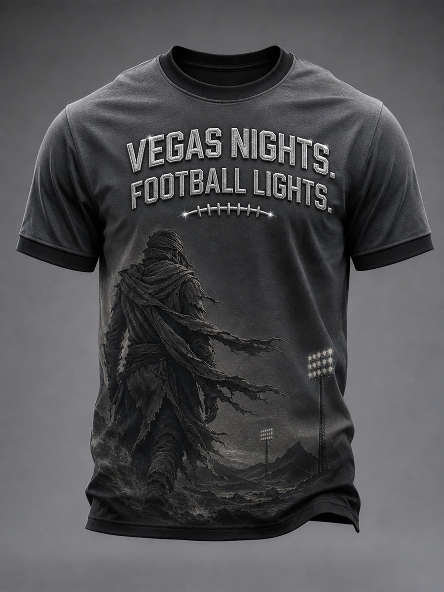 Men's Las Vegas Football Fan Print T-shirt