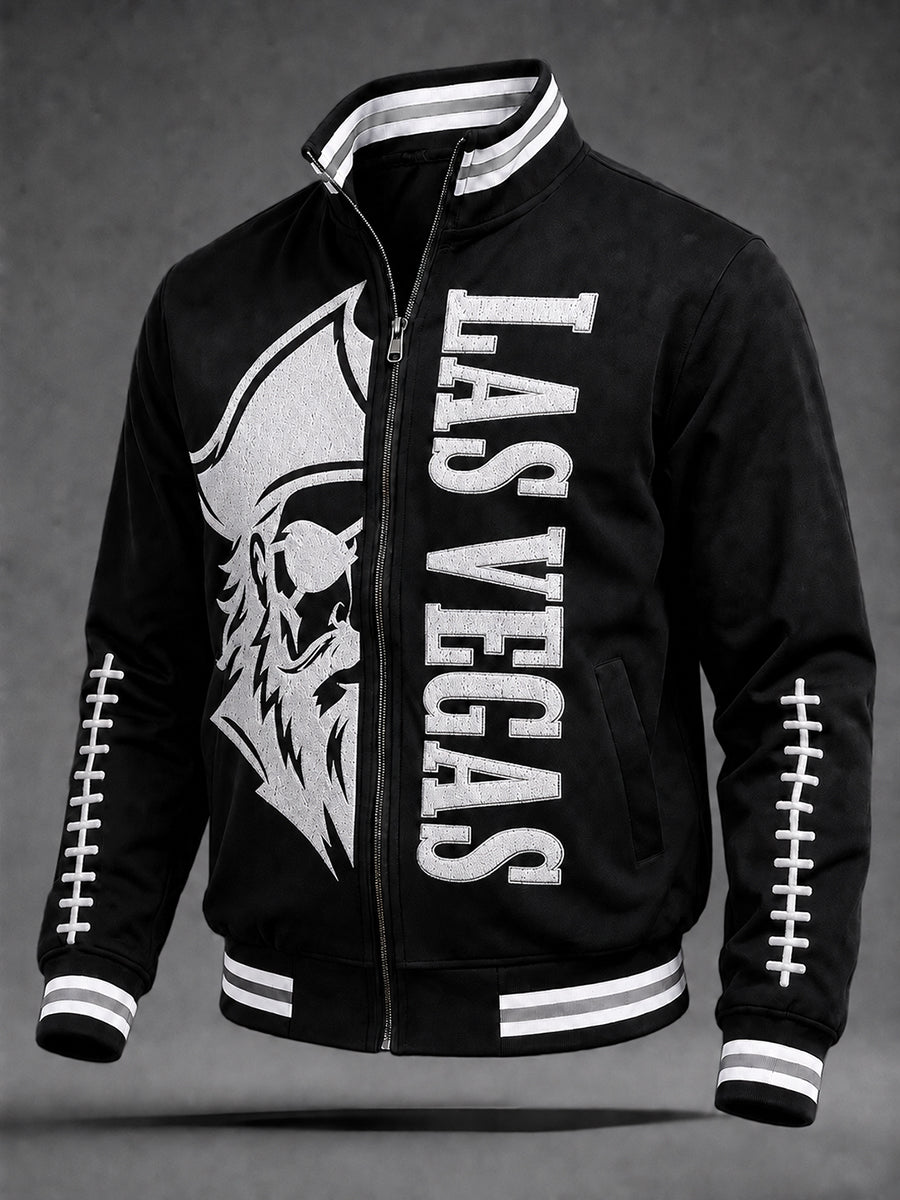 Men's Las Vegas Football Fan Print Jacket