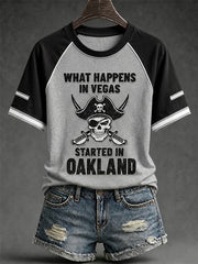 Women's Las Vegas Football Fan Print T-shirt