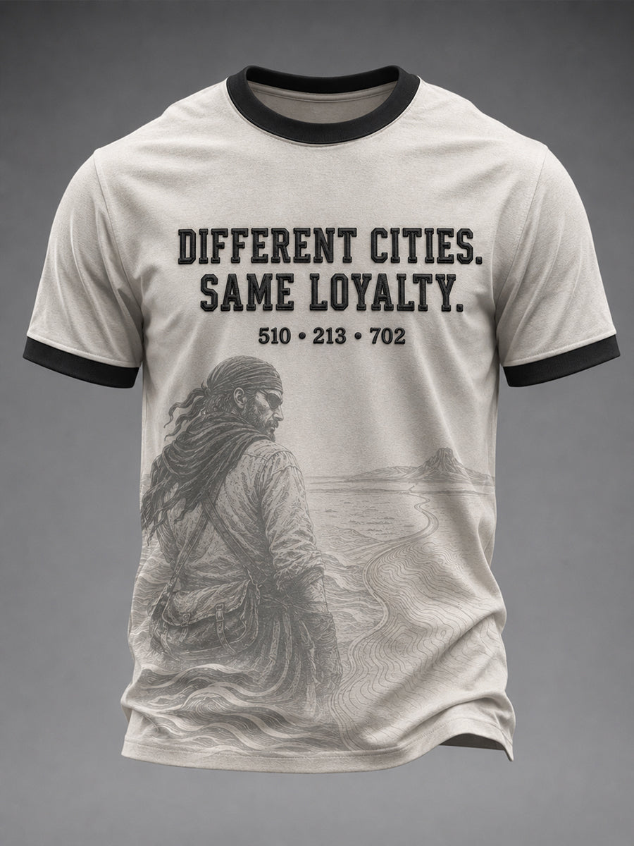 Men's Las Vegas Football Fan Print T-shirt