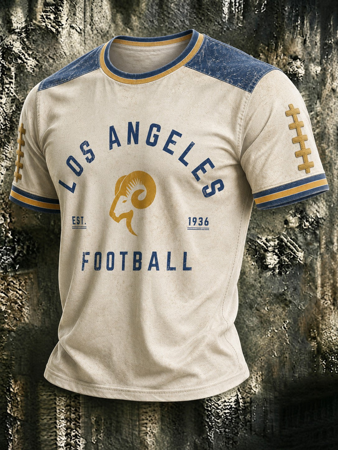 Men's Football Los Angeles Printed T-shirt