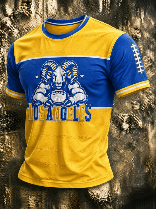 Men's Football Los Angeles Printed T-shirt