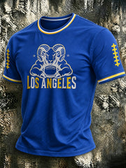 Men's Football Los Angeles Printed T-shirt