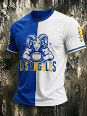 Men's Football Los Angeles Printed T-shirt