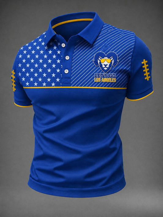 Men's Football Los Angeles Printed Shirt