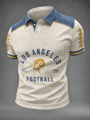 Men's Football Los Angeles Printed Shirt