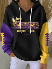Women‘s Just Once Before I Die Hoodie
