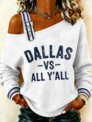 Men's Game Day Football Print Casual T-Shirt