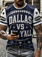Men's "Dallas vs all y'all" T-shirts
