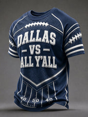 Men's "Dallas vs all y'all" T-shirts