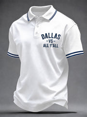 Men's Game Day Football Printed Casual Top