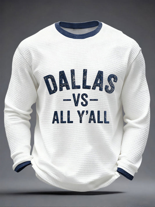 Men's Game Day Football Print Casual T-Shirt