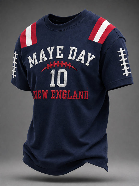 Men's Football Gameday Gift For Football Fans Casual Tee