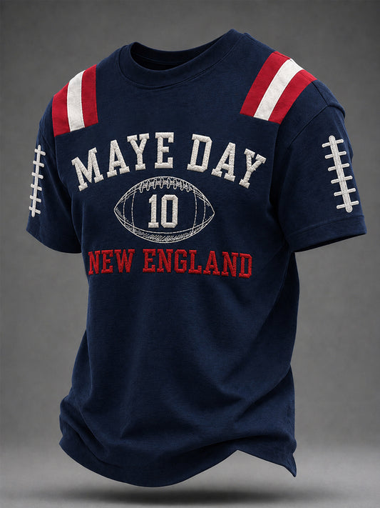 Men's Football Gameday Gift For Football Fans Casual Tee