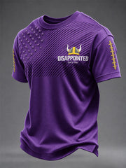 Men's Disapponinted Football Short Sleeves T-shirt