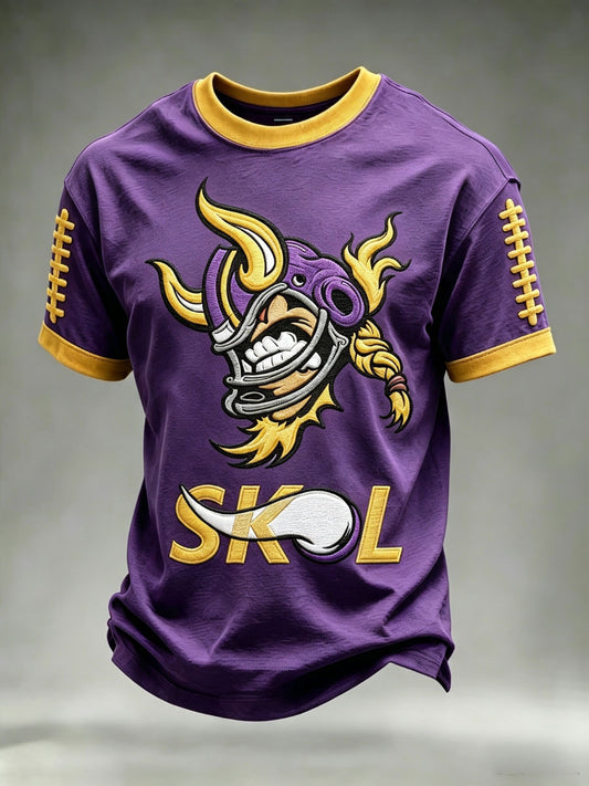 Men's Skol Football Short Sleeves T-shirt