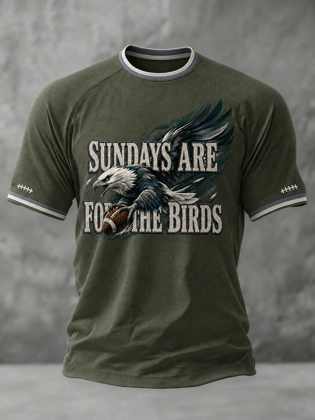 Men's Football Printed T-shirt
