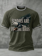 Men's Football Printed T-shirt