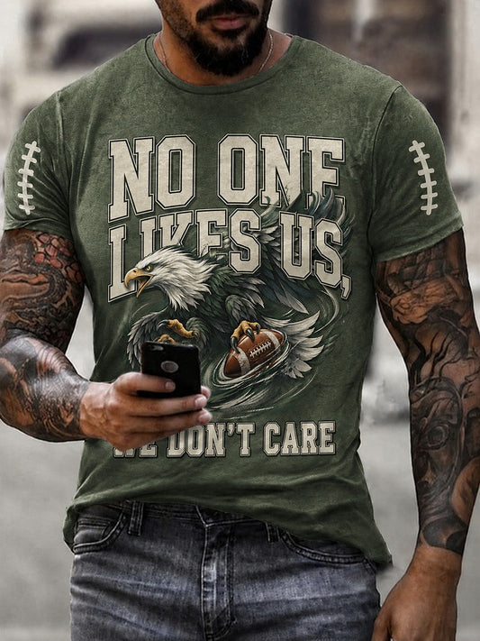 Men's Football Printed T-shirt