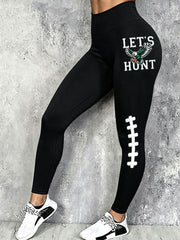 Women's Let's Hunt Football Bottoms
