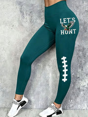 Women's Let's Hunt Football Bottoms